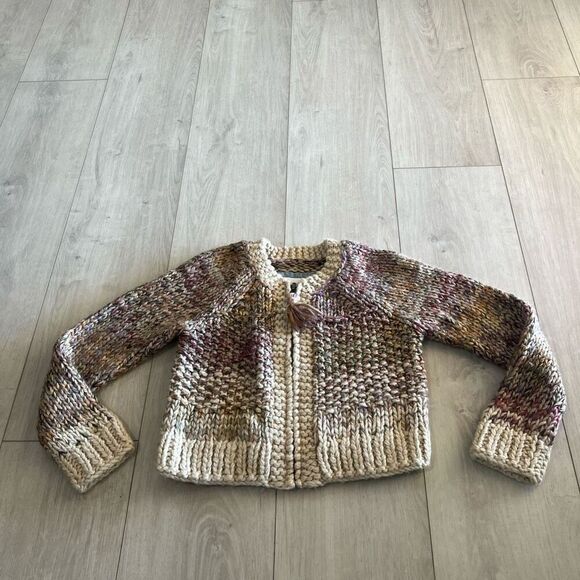 Angel of the North for Anthropologie "Aurora" cardigan Wool Alpaca Blend XS - Picture 1 of 11